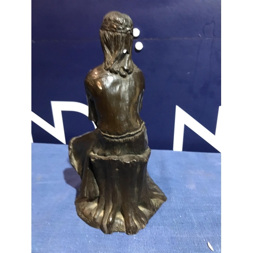 223 - BRONZE TRIBAL FIGURE