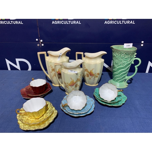 149 - QTY OF JUGS, CUPS & SAUCERS