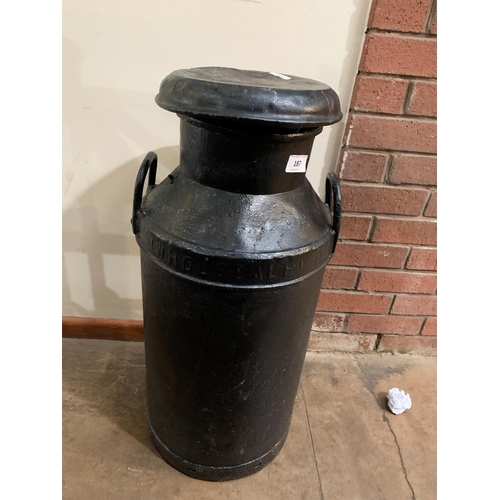 187 - LARGE MILK CHURN