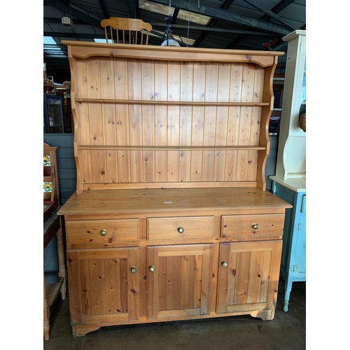 51 - LARGE PINE DRESSER