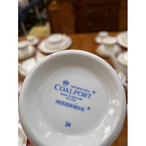 525 - COALPORT SHERBORNE DINNER SERVICE