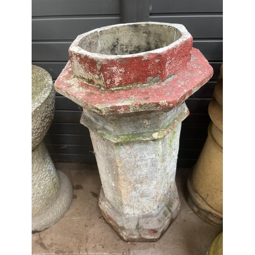 64 - TERRACOTTA CHIMNEY POT