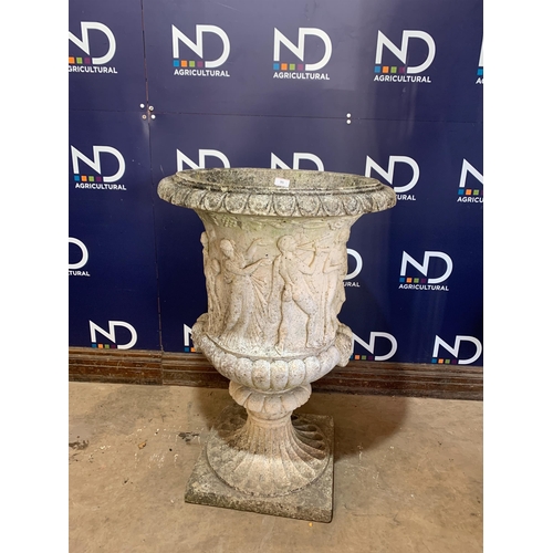 95 - LARGE GARDEN URN APPROX 1.5M