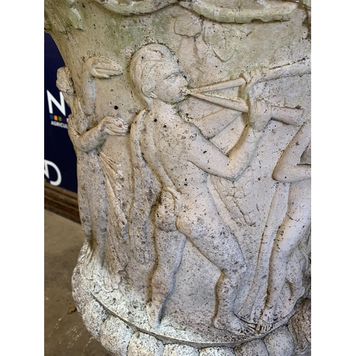 95 - LARGE GARDEN URN APPROX 1.5M