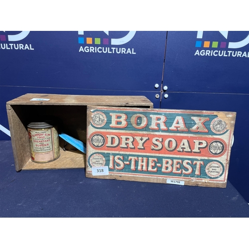 318 - BORAX DRY SOAP ADVERTISEMENT