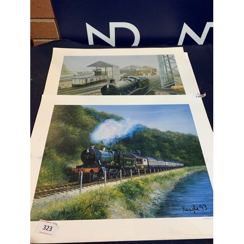 323 - TRAIN PRINTS