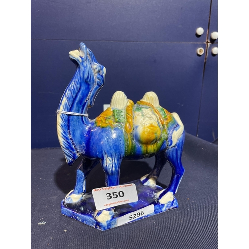 350 - CHINESE 'TANG' CERAMIC CAMEL