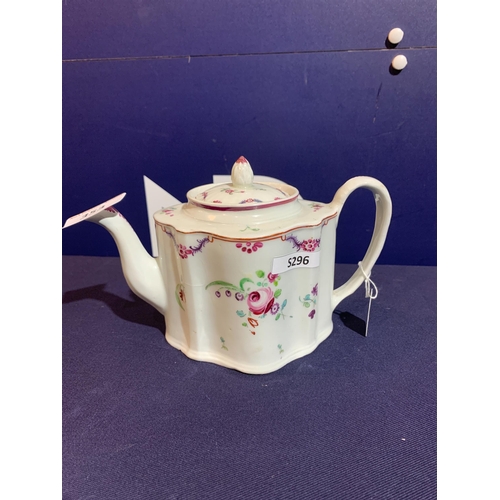 353 - NEWHALL PORCELAIN TEAPOT