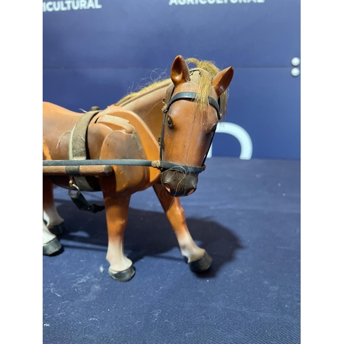 400 - EARLY PLASTIC ANATOMICAL HORSE