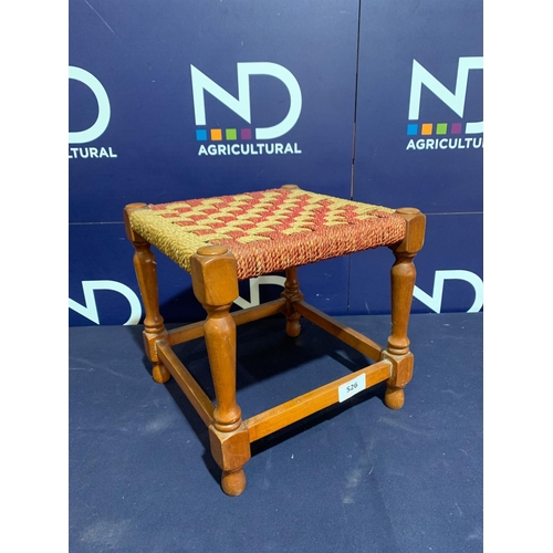 526 - WOVEN FOOT STOOL