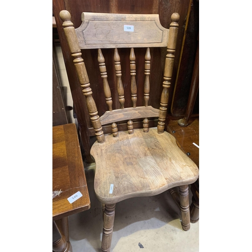 539 - FARMHOUSE CHAIR