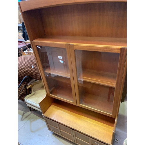 546 - GLASS FRONTED DISPLAY CABINET