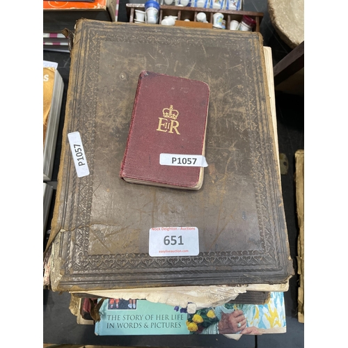 651 - HOLY BIBLE ETC