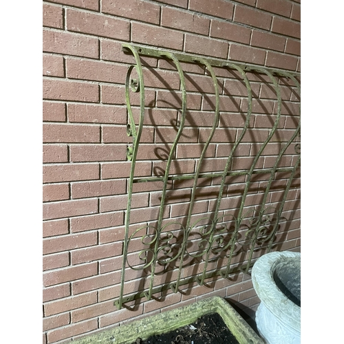 102 - WROUGHT IRON BALCONY GUARD