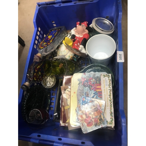 1032 - DISNEY MEMORABILIA ETC