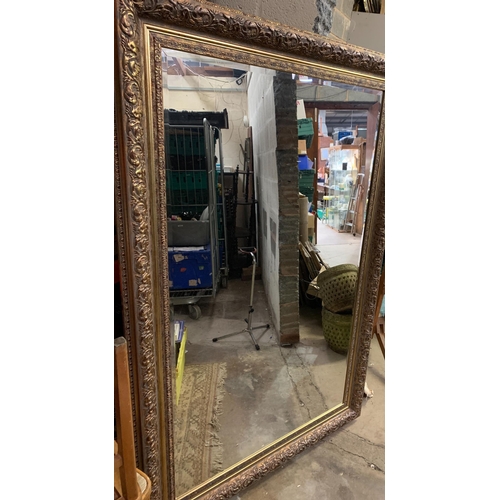 1063 - LARGE ORNATE MIRROR ON