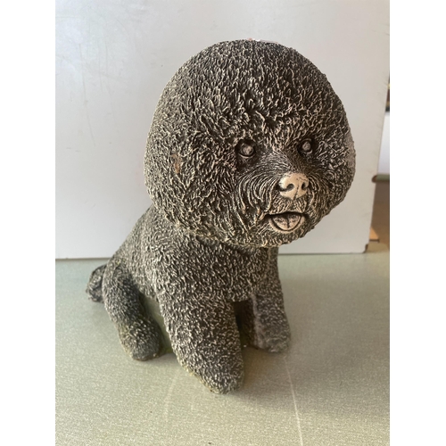 4 - COMPOSITE STONE DOG