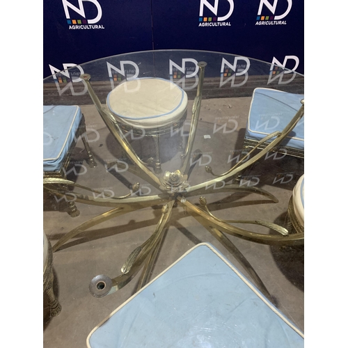 445 - CONTINENTAL BRASS BANQUET TABLE