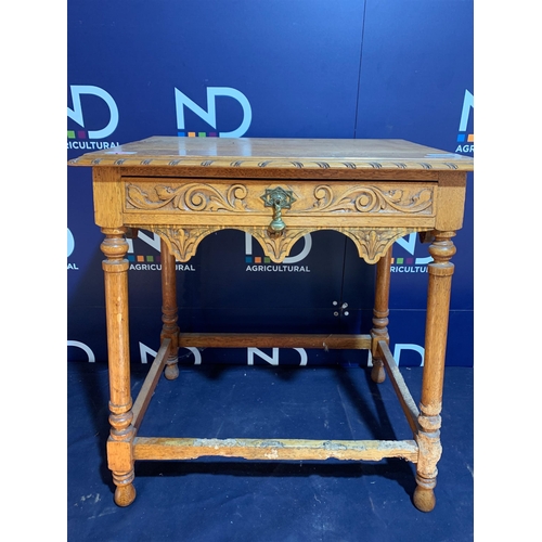 519 - ORNATE CARVED TABLE