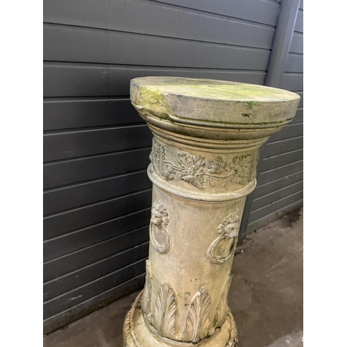 54 - LARGE TERRACOTTA PILLAR