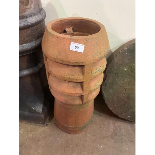 60 - TERRACOTTA CHIMNEY POT