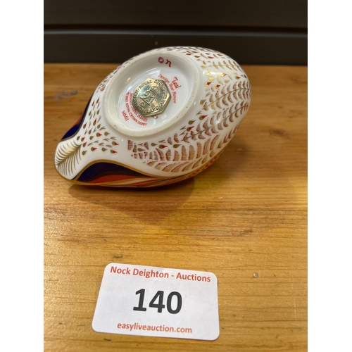 140 - ROYAL CROWN DERBY DUCK