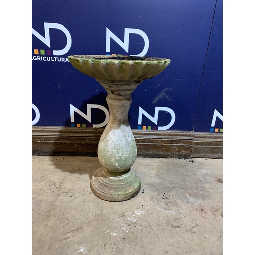 58 - COMPOSITE STONE BIRD BATH