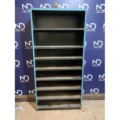 10 - INDUSTRIAL SHELVING UNIT