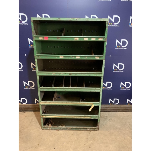 12 - INDUSTRIAL SHELVING UNIT