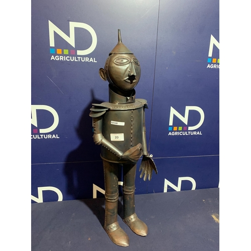 20 - METALIC TIN MAN