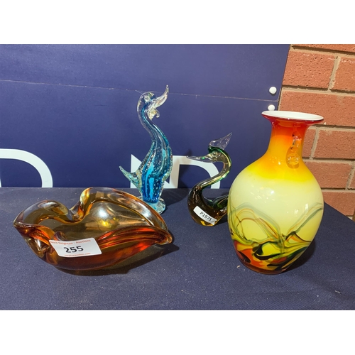 255 - MURANO FIGURES ETC