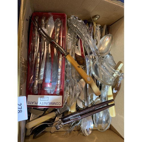 278 - QTY OF CUTLERY