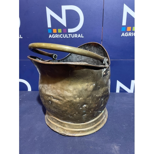 313 - BRASS COAL BUCKET