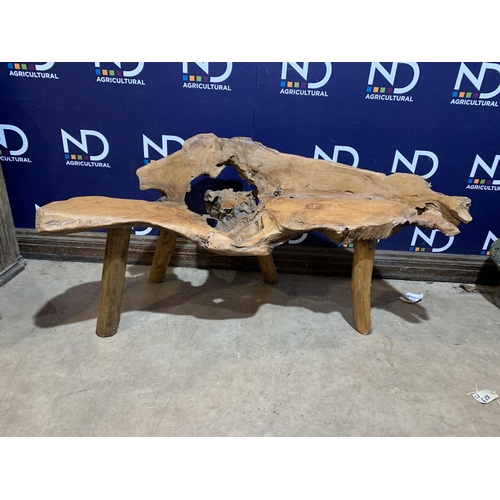 350 - DRIFTWOOD BENCH