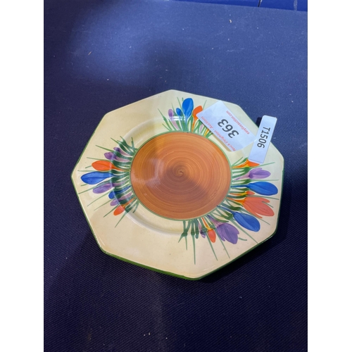 363 - BIZARRE CLARICE CLIFF PLATE