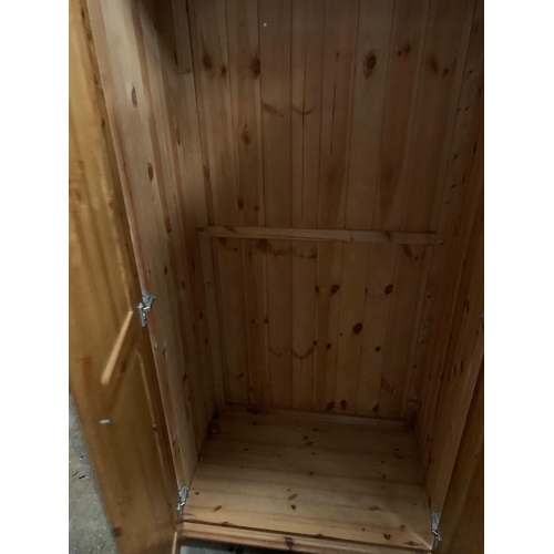 743 - PINE WARDROBE