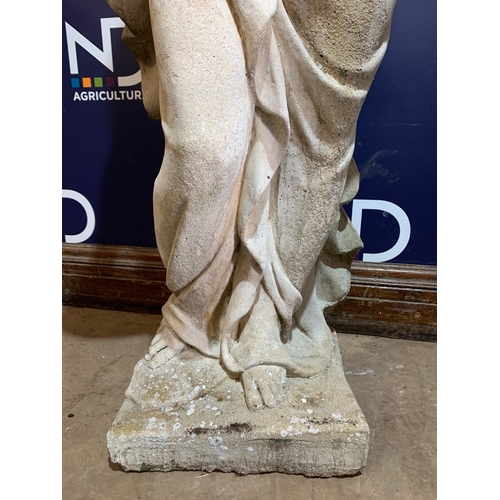 26 - LARGE COMPOSITE STONE FIGURE