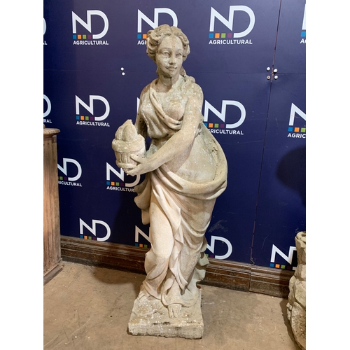 26 - LARGE COMPOSITE STONE FIGURE