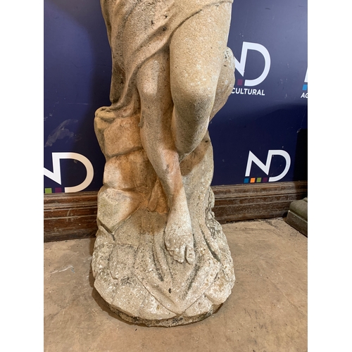 27 - LARGE COMPOSITE STONE FIGURE