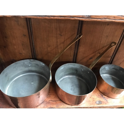 128 - COPPER PANS