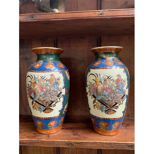 130 - PAIR OF ORIENTAL VASES