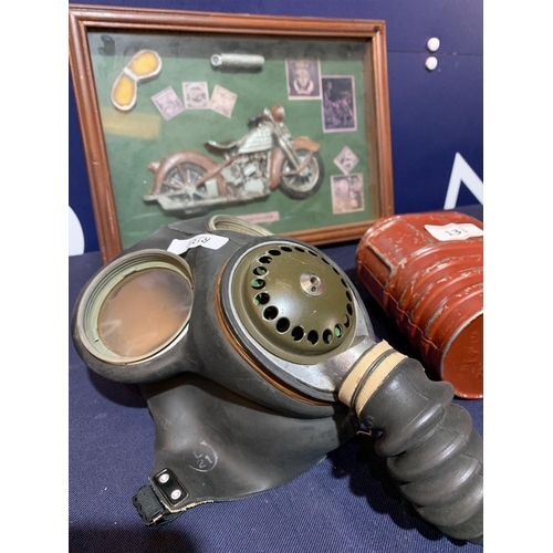 133 - GAS MASK ETC