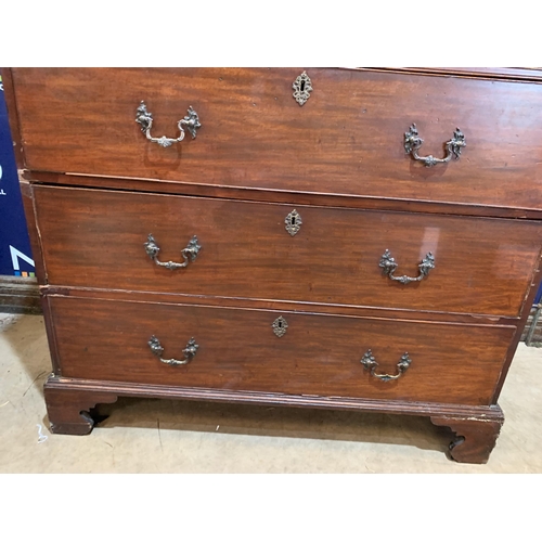 137 - VICTORIAN MAHOGANY SECRETAIRE