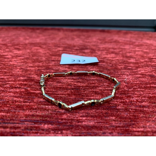 232 - 18CT GOLD BRACELET