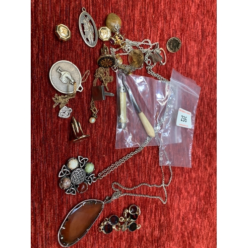 236 - COSTUME JEWELLERY