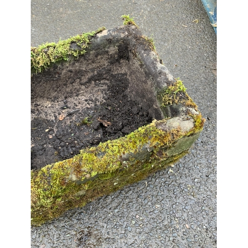 41 - 17TH CENTURY CARVED STONE PLANTER