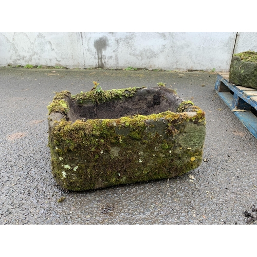 41 - 17TH CENTURY CARVED STONE PLANTER