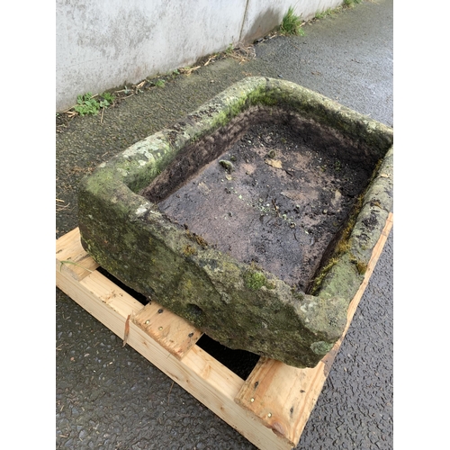 44 - 17TH CENTURY SANDSTONE TROUGH