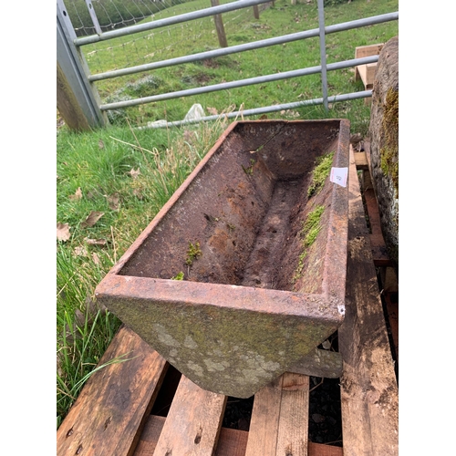 49 - CAST IRON PIG TROUGH A/F