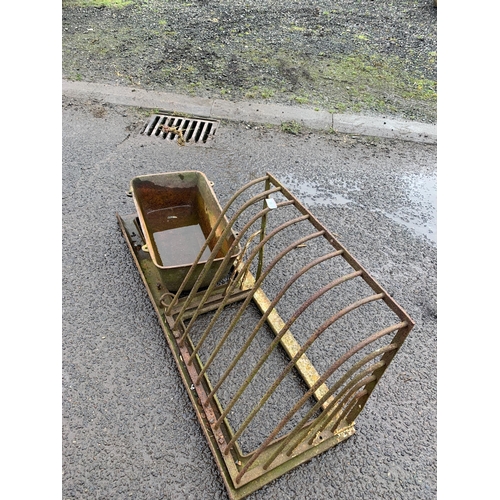 55 - CAST IRON HAY RACK